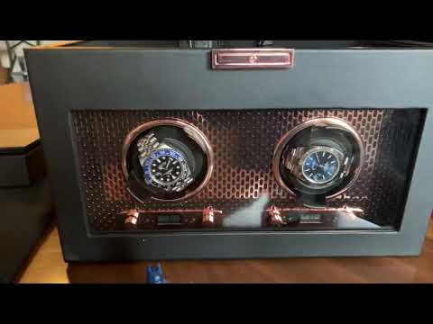 Wolf Axis Copper Double Watch Winder