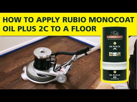 How To Apply Rubio Monocoat OIL PLUS 2C to a Floor