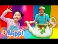 Blippi Explores CRAZY Photo Museum Blippi And Meekah Best Friend Adventures Educational Videos