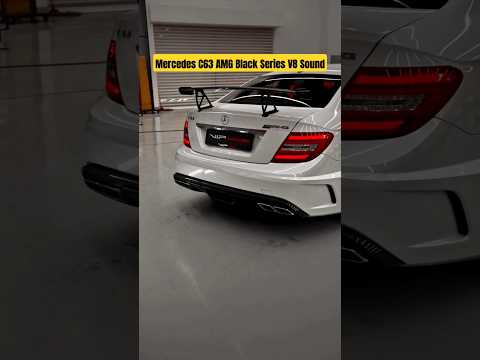 C63 Black Series Sound 🔊🔥