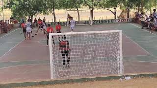 Amistoso entre escolinhas de futsal, Juazeirinho de Vrzea Alegre - CE vs Cruzeiro de Ic - CE.