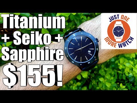 Titanium + Seiko + Sapphire = $155!!
