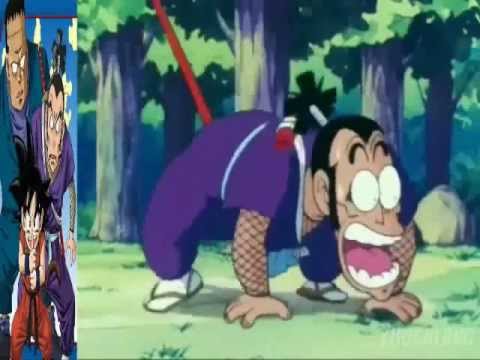Dragon Ball Goku vs Ninja Purpura