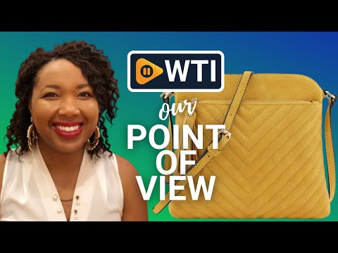 FashionPuzzle Chevron Quilted Medium Crossbody Bag - WTI product video review