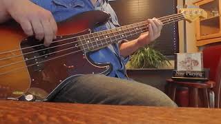 Playin&#39; On My Guitar. David Gates. Bass cover.