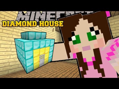 Minecraft: HOUSE MADE OF DIAMONDS!!! - CURSE OF THE PUMPKIN PRINCE - Custom Map [1]