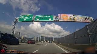 【ドライブレコーダー】Penang Bridge ～ George Town ～ Gurney Plaza