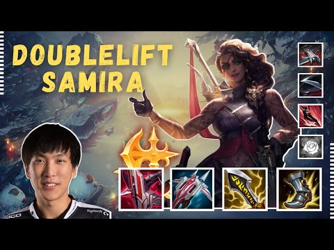 🔥Doublelift Samira Bot VS Vayne 🔥 #Samira #FullGameplay