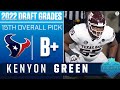 Texans take PHYSICAL OL Kenyon Green With No. 15 Pick I 2022 NFL Draft Grades