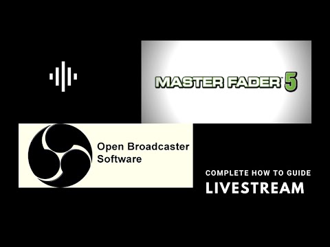 OBS and Mackie's Master Fader 5.1.1 How to