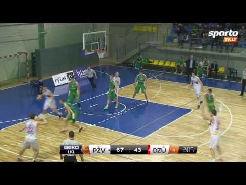 2014-01-18 Pieno žvaigždės - Dzūkija... Jonušas can dunk! :)