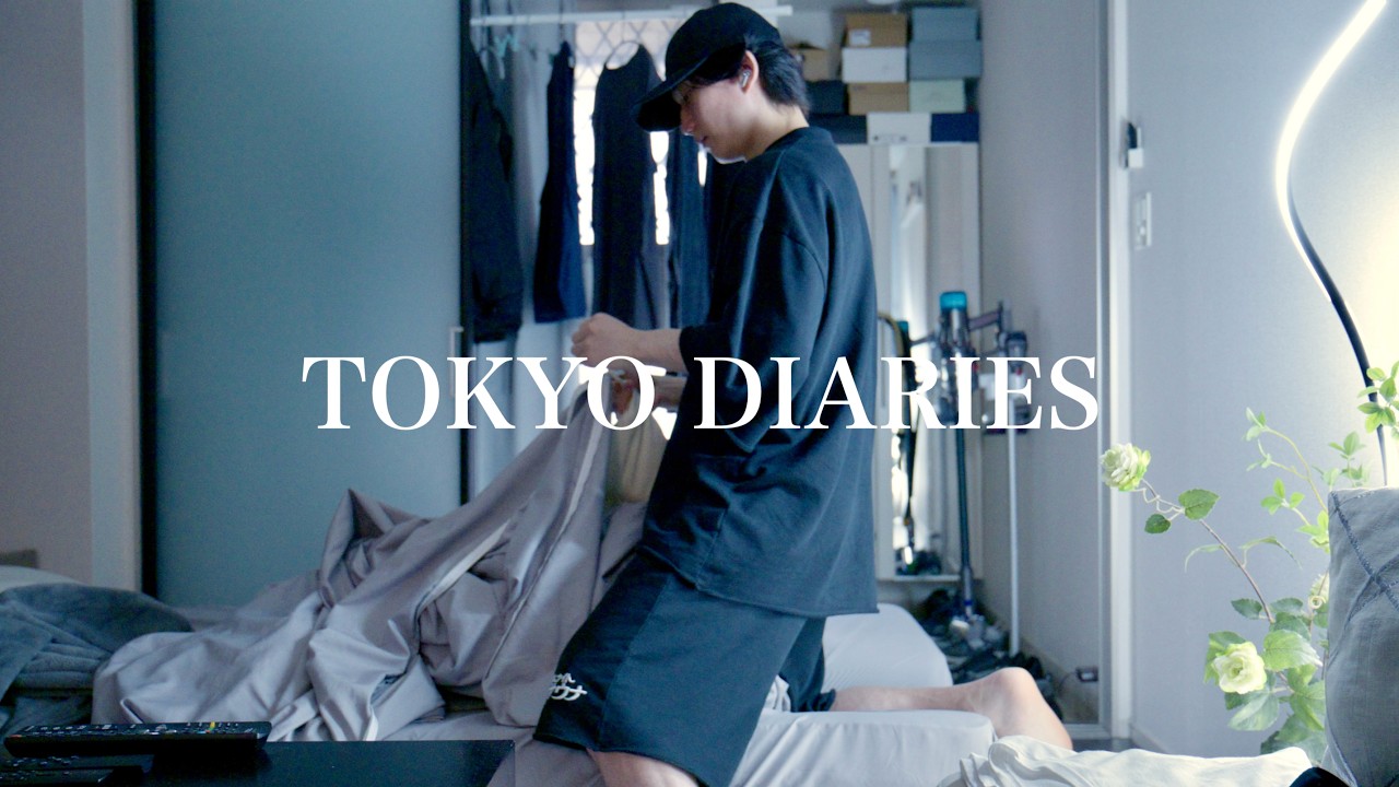 春を迎えた東京で、新しい日常を過ごす｜渋谷カフェ、家事、筋トレ｜Tokyo Diaries