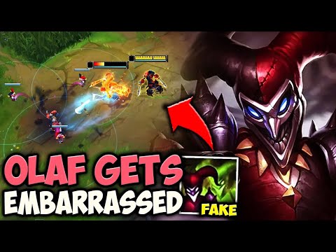 Pink Ward Makes Olaf literally uninstall League of Legends (HILARIOUS CLONE BAITS)