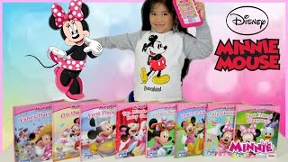 Disney MINNIE MOUSE ELECTRONIC READER | 8 BOOKS TO READ