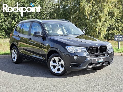 2017 BMW X3 20d SE xDrive 2.0 Diesel Automatic EP17EHS Rockpoint Cars