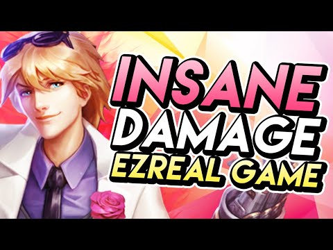 INSANE DAMAGE EZREAL GAME - Full Ezreal Gameplay