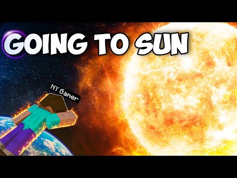 Going To THE SUN In Minecraft
