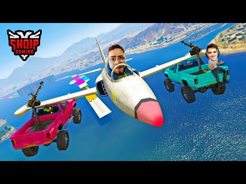 GTA 5 SHQIP - Shqiptari Kapet për Krahu të Aeroplanit !! - SHQIPGaming