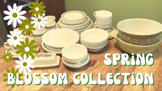 VINTAGE SPRING BLOSSOM COLLECTION | CORELLE & PYREX