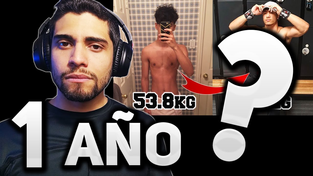 ¿QUÉ FÍSICO PUEDES OBTENER EN 1 AÑO (SIENDO FLACO)