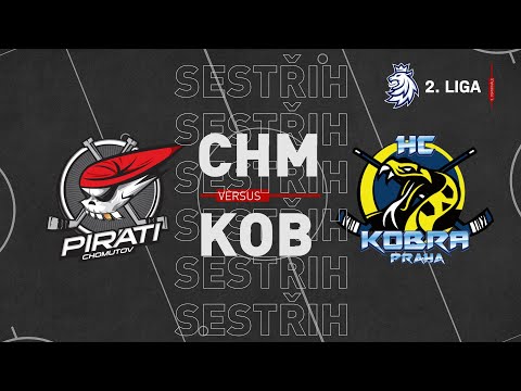SESTŘIH 3. osmifinále 2. ligy: Piráti Chomutov vs HC Kobra Praha 4:0