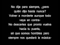 Cada uno en su lugar - Crema con letra 