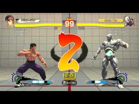 SSF4 AE Fei Long (Ryukichikun) vs Seth (PoongKo) Japanese Ranking Match