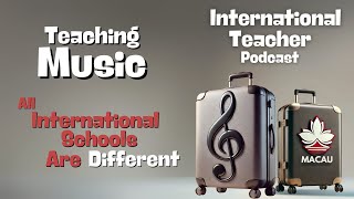 Teaching Music in International Schools | Australia, China, Macau
