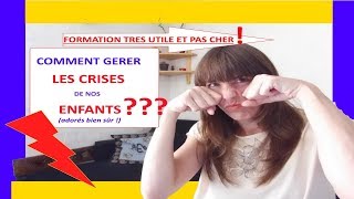 FINI LES CRISES...BONJOUR HARMONIE FAMILIALE !!!