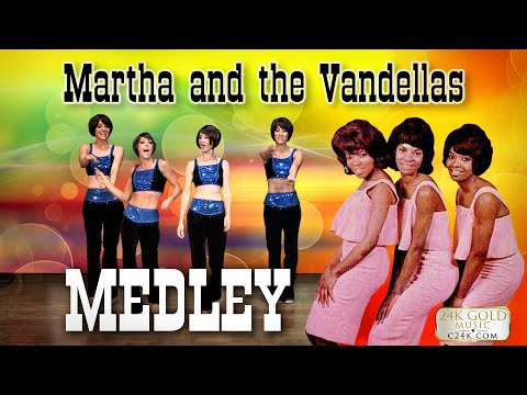 MARTHA AND THE VANDELLAS MEDLEY - 24K Gold -Cover Version MOTOWN 60s Oldies But Goodies LIVE Concert