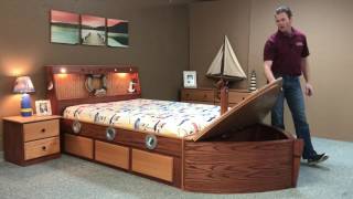 Nautical Boat Bed