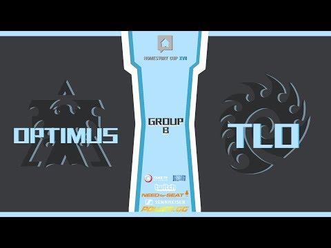 Optimus vs. TLO - TvZ - HomeStory Cup XVII - GroupB