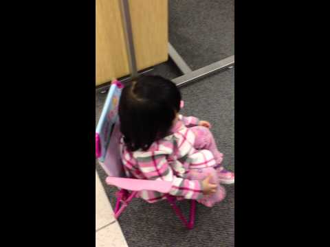 Natalie Loves Her Dora Beach Chair