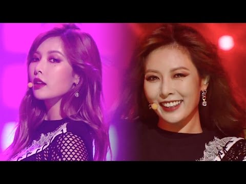 "SEXY" HyunA - How's this? (How about?) @ Popular Inkigayo 20160821