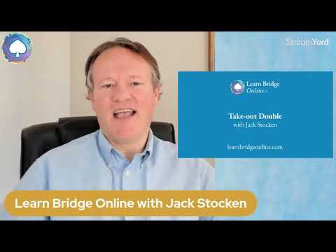 Take-out Double in Bridge with Jack Stocken