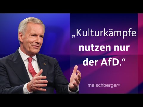 „Die Migration ist nicht die Mutter aller Probleme“ – Christian Wulff im Gespräch | maischberger
