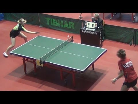 Anna BLAZHKO vs Tatyana GARNOVA Moscow Championships 2014 Table Tennis Table Tennis