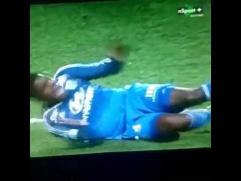 Monaco - Lyon maçında Wallace'ın Umtiti'ye yaptığı gaddarlık