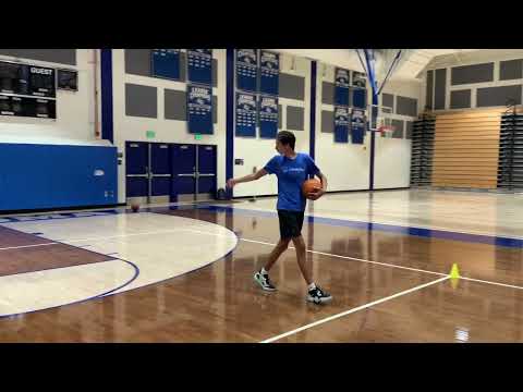 Ball Handling And Finishing basketball drill