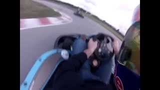 preview picture of video 'Cristian Lopez Kart Alquiler Kartodromo de Tapia 3º Ronda'