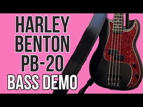 Harley Benton PB-20 SBK Demo - Modified P Bass Sound Test (no talking) - Thomann
