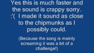 Oh, Infamous City - Chipmunks