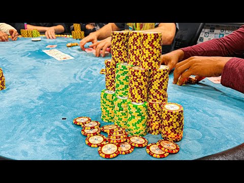 PLAYING 50% of HANDS + BIG POTS/MASSIVE SWINGS | Poker Vlog | C2B Ep 116
