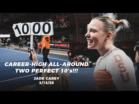 Jade Carey's All-Around Highlights | Oregon State vs. Air Force | Women's Gymnastics | Perfect 10's