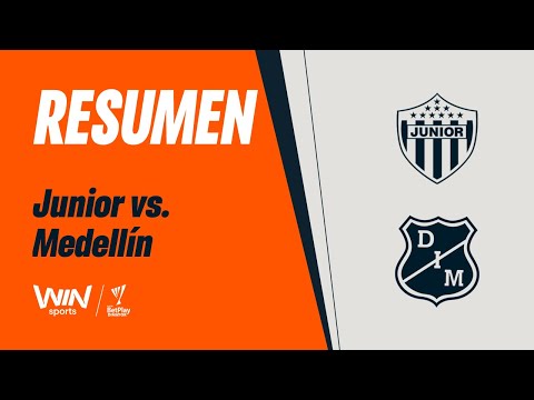Junior vs. Medellín (summary and goals) | Liga BetPlay Dimayor 2025-2 | Quadrangulars - Matchday 1