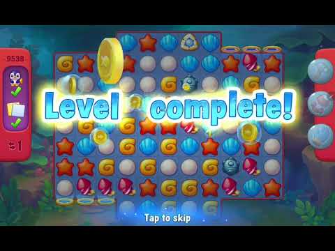 Fishdom Hard Level 9538 ( with Double Lightning Boosters) @choraelmin