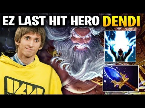 Dendi Zeus - Easiest Hero to Last Hit