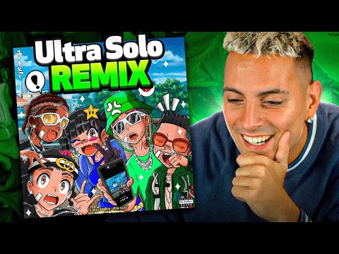 REACCIONANDO a ULTRA SOLO REMIX