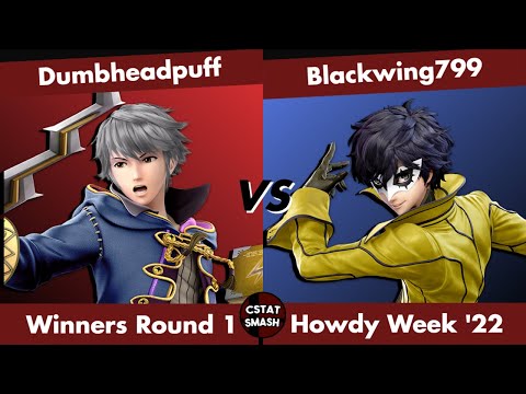 HOWDY WEEK 2022 - Dumbheadpuff (Robin) vs Blackwing799 (Joker) Pools Super Smash Bros Ultimate