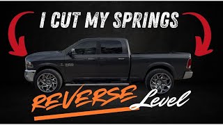 LOWERING MY 4TH GEN CUMMINS 2016 RAM 2500 #diesel #ram #ram2500